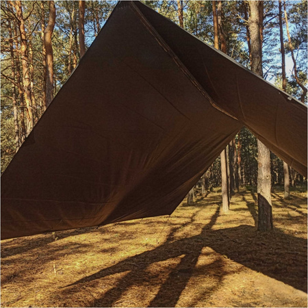 TigerWood - Tarp 3x3 m - black