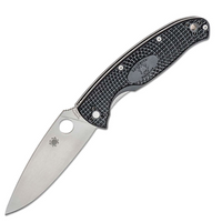 Spyderco Resilience Lightweight Plain Folding Knife (C142PBK)