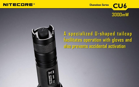 Nitecore CU6 Chameleon Flashlight (Ultraviolet) 440 lumens