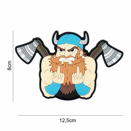 101INC - 3D Angry Viking patch