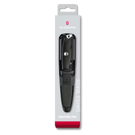 Victorinox - Venture Pro outdoor knife - Sandvik 14C28N - Black - 3.0903.3F