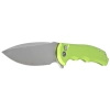 Civivi Button Lock Praxis Folding Knife Lime Green Aluminum, Satin Nitro-V (C18026E-3)