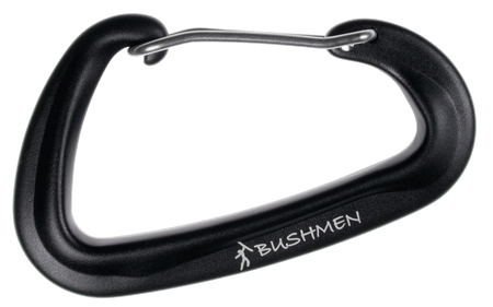 Bushmen - ULTRALIGHT carabiner - Black