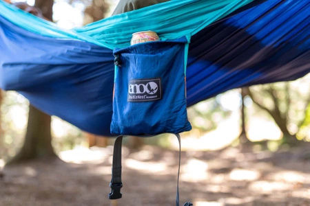 ENO DoubleNest PRINT Giving Back Hiking Hammock - Outside LNT/Charcoal