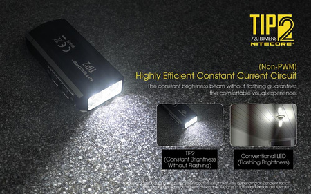 Nitecore TIP 2 flashlight 720 lumens