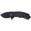 CIVIVI Praxis Black Coarse Micarta Knife, Black Stonewashed (C803G)