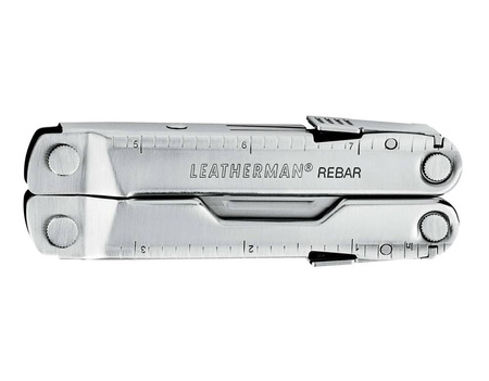 Leatherman Rebar Silver multitool (831557) - 17 tools
