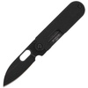 BlackFox Bean Gen2 Full Black Stone Washed Black G10 Folding Knife (BF-719G10)