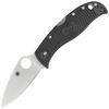 Spyderco Leaf Jumper Black FRN Folding Knife, Satin VG-10 (C262PBK)