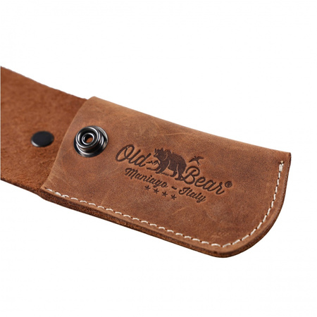 Antonini Old Bear Leather Knife Sheath S/M 125 mm - brown