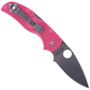 Spyderco Native 5 FRN Pink Plain Folding Knife (C41PPN5)