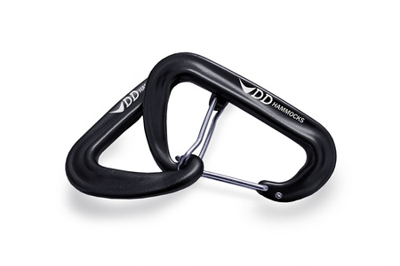 Carabiners for hammock - DD Karabiners x 2 - Black