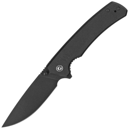 CIVIVI Merit Knife Black G10, Black Stonewashed 14C28N (C24012-1)