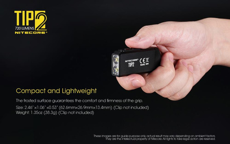 Nitecore TIP 2 flashlight 720 lumens