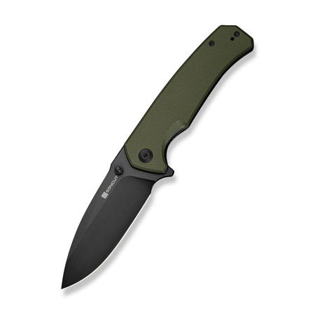 Sencut Skarnax OD Green G10, Black 9Cr18MoV folding knife (S24025-2)