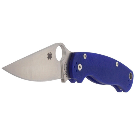 Spyderco Para Military 2 G-10 Midnight Blue CPM S110V Folding Knife - C81GPDBL2