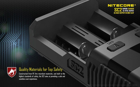 Battery charger - Nitecore SC2