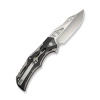 Civivi Biophase Black Aluminum / Black G10 Folding Knife, Satin Nitro-V (C23083C-3)