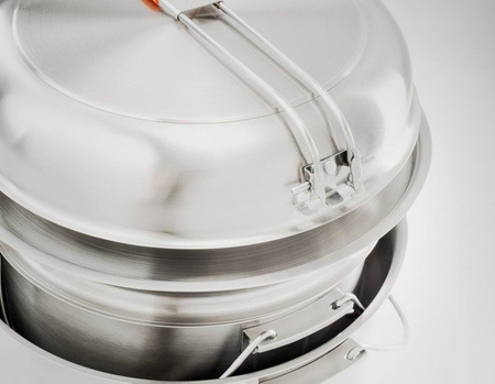 Cookset - GSI Outdoors Glacier Stainless Troop Cookset