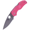 Spyderco Native 5 FRN Pink Plain Folding Knife (C41PPN5)