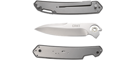 CRKT K540GXP Bona Fide Silver Folding Knife