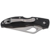 Spyderco Byrd Meadowlark 2 G-10 Black Plain Folding Knife (BY04GP2)