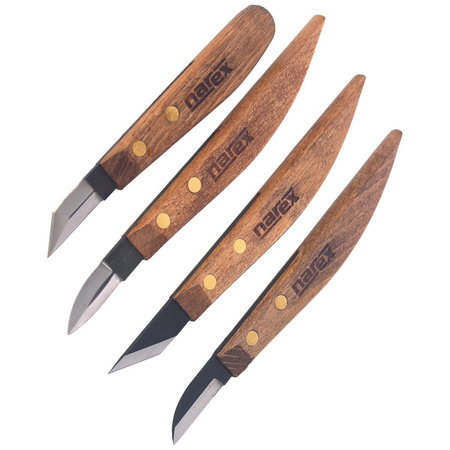 Carving knife set - Narex Profi 4 pcs (869100)