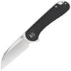 Civivi Elementum Wharncliffe Black G10, Satin Nitro-V Folding Knife (C18062AF-1)