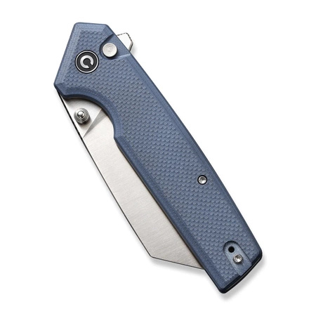 Civivi Amirite Neutral Blue G10 Folding Knife, Satin Nitro-V (C23028-1)
