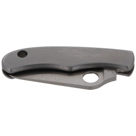 Spyderco Bug Stainless Steel Plain Folding Knife - C133P