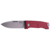 LionSteel Thrill Aluminum Red / Satin Blade Folding Knife (TL A RS)