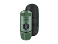 Wacaco Nanopresso - Portable travel coffee maker - Moss Green with case