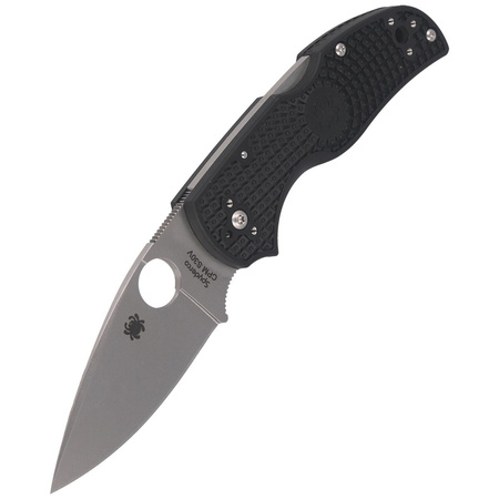 Spyderco Native 5 FRN Black Plain Folding Knife (C41PBK5)