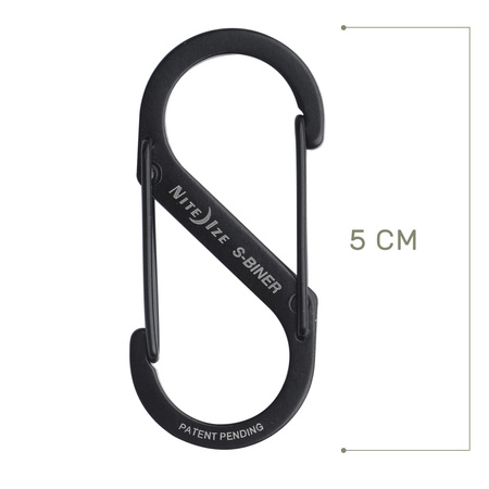 Nite Ize Carabiner - S-Biner #2 - Black