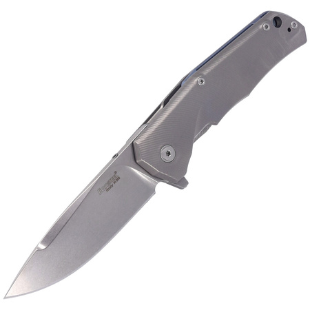 LionSteel T folding knife.R.E., Titanium, Stonewash M390 by Molletta (TRE BL)