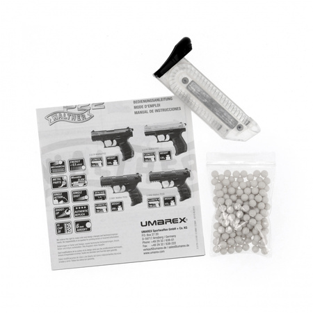 Walther - ASG PPQ 6 mm spring-loaded replica pistol