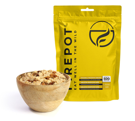 Firepot - Freeze-dried Dish Oatmeal with Baked Apple -125g 