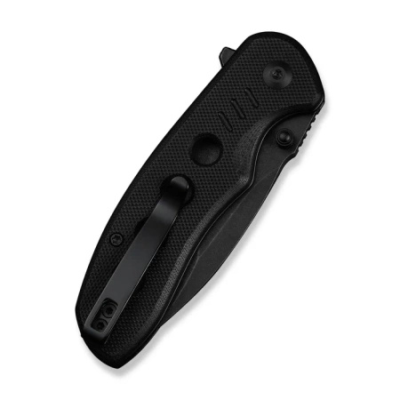 Civivi Triptych Black G10 Folding Knife, Black Stonewashed 14C28N (C23085B-1)