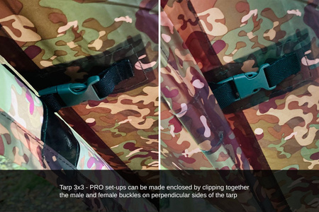 Tarp DD Hammocks 3x3 PRO - Olive Green