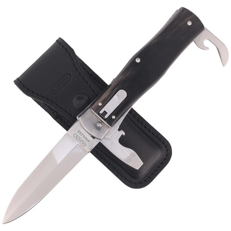 Mikov Predator Buffalo Horn Knife, Mirror 3 Blade (241-NR-3/KP)