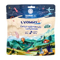 Lyommy - Freeze-dried food Curry with smoked tofu and a hint of lime 350 g