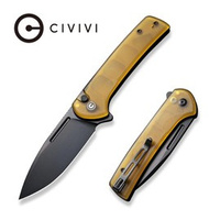 CIVIVI Conspirator Ultem Bead Blasted Knife, Black Nitro-V (C21006-6)