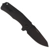 LionSteel TM1 Carbon Fiber Black / Black Blade Folding Knife (TM1 CB)