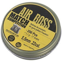 Apolo Air Boss Match Competition AirGun Pellets .22/5.5 mm, 250 pcs 1.10g/17.0gr (30302)