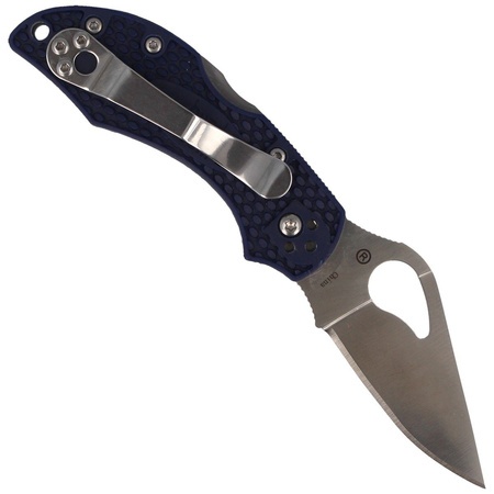 Spyderco Byrd Robin 2 FRN Blue Plain Folding Knife (BY10PBL2)