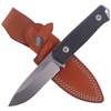 LionSteel Bushcraft Black G10 / Stone Washed knife (B41 GBK)