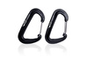 Carabiners for hammock - DD Karabiners x 2 - Black