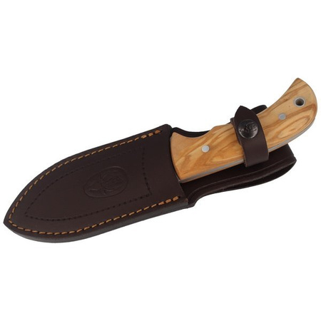 Muela Skinner Olive Wood Knife 115mm (BISONTE-11.OL)