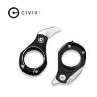 Civivi Pyrus Black G10, Stonewashed 14C28N by Ostap Hel (C23038-2)