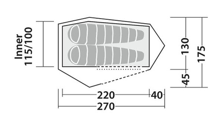Robens - Cress 2 Pro Tent